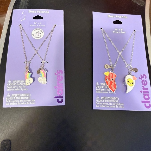 Best friends necklaces (2 sets) - Picture 1 of 3